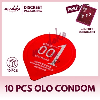 Midoko OLO Zero Okamoto-Inspired 001 10 pcs Passionate Ultra Thin Condoms for Boys (8)