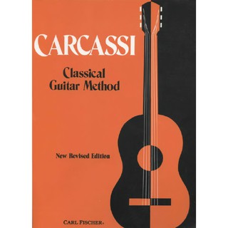 Classical Guitar Method by Matteo Carcassi HVS 130 Pages Book for Education