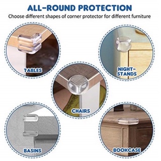 Q081 COD Baby Safety Table Corner Protector Anti-collision Table Corner Thickened Silicone (5)