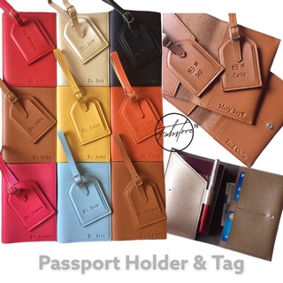 Personalized Passport Holder & Tag