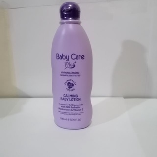 in stock Baby Care Plus + Calming Baby Lotion Lavender 200ml