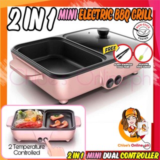 Korean Samgyupsal x HOTPOT 2 IN 1 Electric BBQ Grill With Hotpot with FREE ADAPTOR (9)