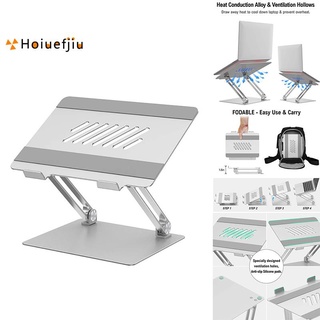 Laptop Stand, Portable Foldable Adjustable Laptop Stand with Heat-Vent, Ergonomic Computer Stand Riser,10-17 inch