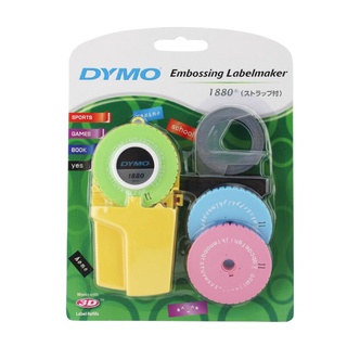 ❣Dymo 1880 embossing label maker Manual Typewriter with 3D Embossing tape plastic label for Dymo lab