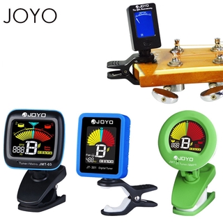 JOYO Mini Digital LCD Clip on Tuner for Guitar Bass Violin Ukulele Guitarra Part Accessories 360Degree Rotatable Sensitive