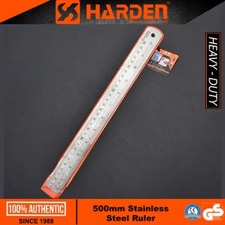 Harden 580705 500mm Stainless Steel Ruler (CLASSIC) Metal Stainless Steel Measuring Ruler