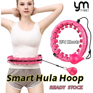 Smart Hula Hoop Weighted Hoola Hoops 24 knots 132CM Adjustable Home Sports Equiment Slimming Fitness