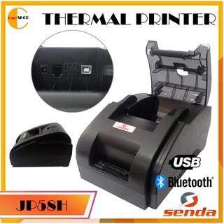 SENDA JP58H Thermal Receipt Printer (BLUETOOTH VERSION+USB) Cash Receipt POS for IOS + Android