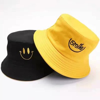 TATA High Quality Reversible Smile Fisherman Hat Fashion/Shade