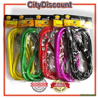 KJA1289✗✲COD Luggage Bungee Strap Hook Elastic Rubber Rope Stretch Cord