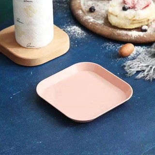 AASHOP.PH 1pc Creative Square Plastic Tableware Saucer Plate (3)