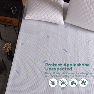 【spot goods】 ☢✼□[Clearance]Mattress Cover Waterproof Jacquard Soft Bed Protector Bedbug Proof Sheet