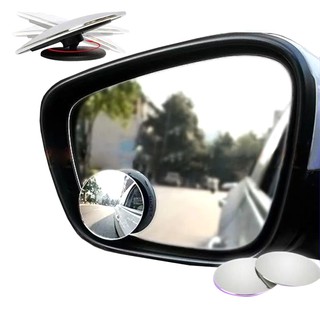 Car Motorcycle Blind Spot Mirror Waterproof 360 Rotatable 3M Adhesive for SUV Car Truck Van Parking