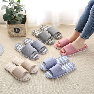 Handmade Linen Slippers Non-Slip Soft Bottom Japanese Linen Slippers