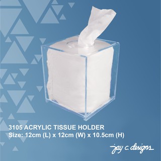 Acrylic Tissue Holder Jay C. Designs 3105