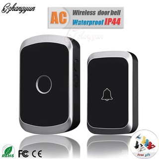 GZHANGYUN US plug wireless doorbell waterproof IP44 door bell 36 ringtones 300M Remote （HYA20） Yq