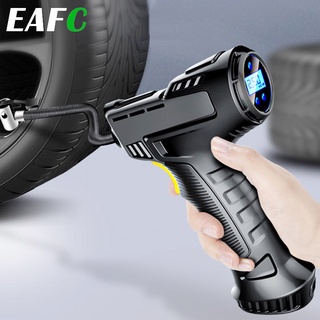 Wireless Wired Car Air Pump 120W Handhold Rechargeable Air Compressor Inflatable Pump Digital