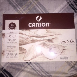 Canson sketchpad 12x18 50 sheets