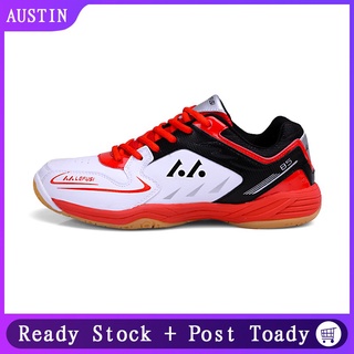 Ready Stock Badminton Shoes Lover Sneakers Non-slip Sport Shoes Profession Training Shoes Breathable