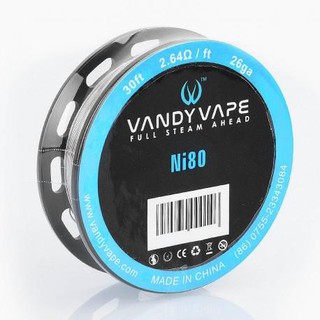 VANDY VAPE PURE NICKEL NI80 26GA (30FT) 2.64OHM/FT 10M BOX 11