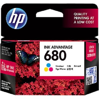 HP 680 Tri-color Original Ink Cartridge