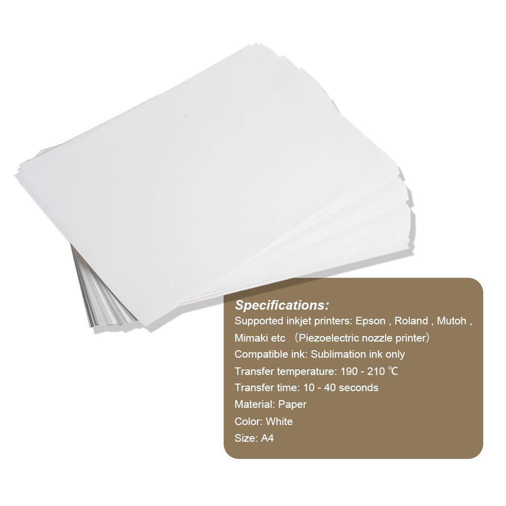 White Transfer Paper A4 Pack of 10 (7)