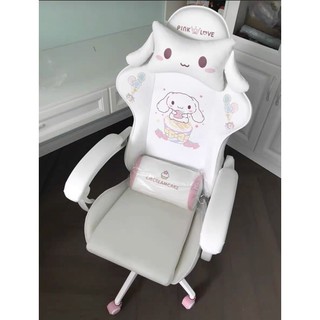Onhand Cute White Gaming Chair Pink Gaming Chair (7)