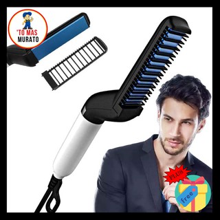 Multi-functional Electric Modeling Comb & Hair Beard Straightener + FREE GIFT for Men | Men Comb