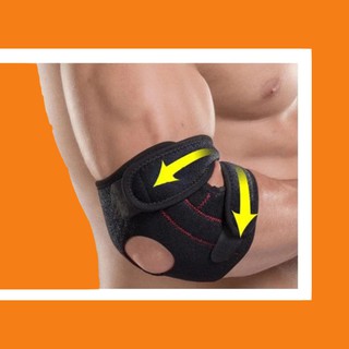 Double Spring Support Elbow Pad Sport Elbow Guard Gym Safety Elbow Support (9)