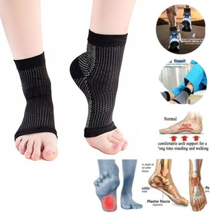 Magnetic Socks Foot Plantar Fasciitis Arch Support Compression Socks Ankle Heel Brace Copper1