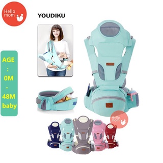 【Ready Stock】Baby Carrier ▧✖Baby Hip Seat Carrier With Hoodie Affordable