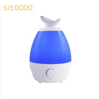 Siedodo 307 (blue）Air Humidifier Double Nozzle Large Capacity Ultrasonic Humidifier