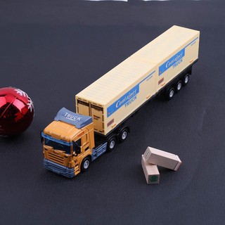 Transport Container Truck Alloy Vehicle Simulation Model