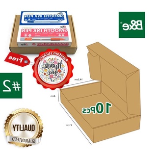bnesos Carton Boxes Packaging Carton Box Corrugated Cardboard Box For Gift Box -2 10Pcs