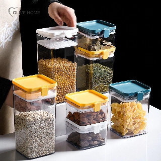Sealed Tank Storage Tank Moisture-proof Food Grade Jar Refrigerator Snack Dried Fruit Powder Box Storage Box
