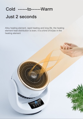 Electric Fan Heater Household Calefactor 220V Heating Warmer For Room Or Office Warm Air Heater Desk (9)