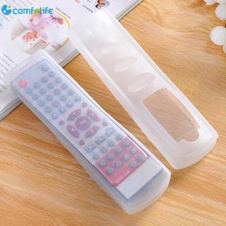 Waterproof TV Remote Control Clear Dust Cover Silicone Air Conditioning Protective Storage Bag Organizer Accessories