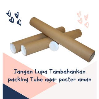 Extra Tube 6.5x40cm for Poster Packaging
