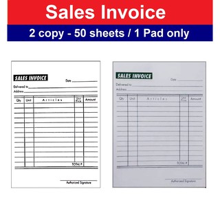 Sales Invoice (100 sheets )