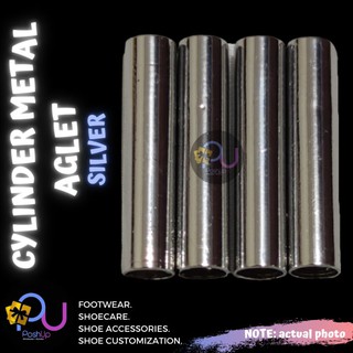 Cylinder Metal Aglet (silver) - poshup