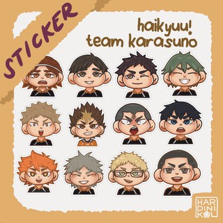 HAIKYUU!! Sticker Pack (karasuno)