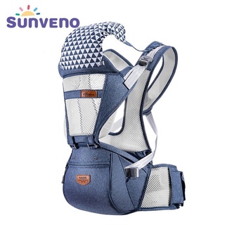 Sunveno Breathable Baby Carrier Breathable Front Facing Baby Carrier Comfortable Sling for Newborns