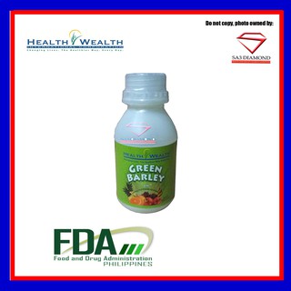 GREEN BARLEY juice healthandwealth-1bottle expired::11/2023