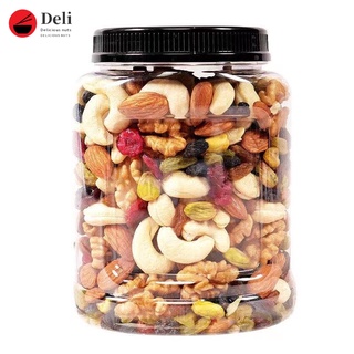 【Free jar】High-quality imported mixed nuts, trail mixed nuts 500g (1)