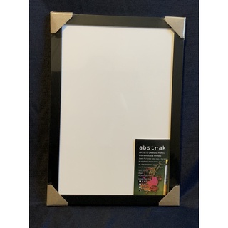 ABSTRAK Canvas Panel with Frame