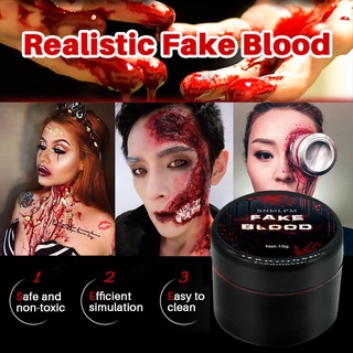 Halloween Realistic Fake Blood Vampire Zombie Makeup Accessory Cosplay Props feibeauty