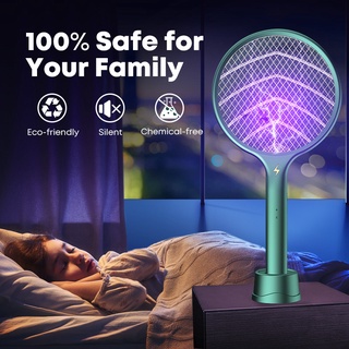 Electric Mosquito Killer UV Light Fly Swatter Mosquito Trapper USB Rechargeable Bug Zapper Insect