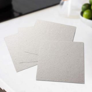 4PCS Insulating Mica Sheet High Temperature Resistance Mica Plates for Microwave Oven (5)