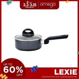 Omega Houseware Lexi Aluminum Non-stick Coating Sauce Pan