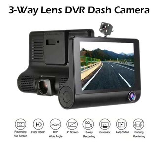 NIA DVR 3 Lens Dashcam FHD Car Camera Front-Indoor-Back Camera (3)